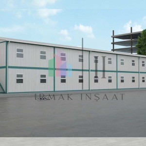 konteyner yatakhane 630 m²