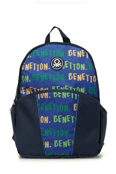 United Colors Of Benetton OVERQ-12965 4PR Lacivert Unisex Sırt Çantası