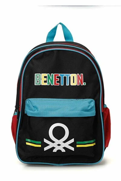 United Colors Of Benetton OVERQ-13421 4PR SIYAH MULTI Unisex Sırt Çantası
