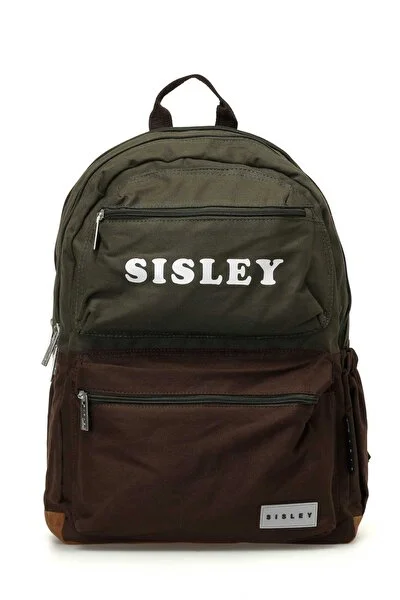 Sisley OVERQ-12911 4PR Haki Unisex Sırt Çantası