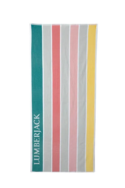 Lumberjack Plaj Havlusu Unisex PEMBE MULTI GRP H