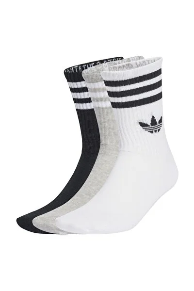 adidas Günlük Çorap 3S Crew S 3lü Paket Jv7403