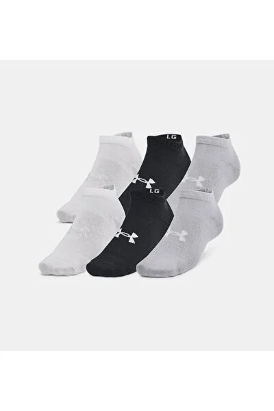 Under Ua Essential 6 lı Unisex Çorap 1386239-002