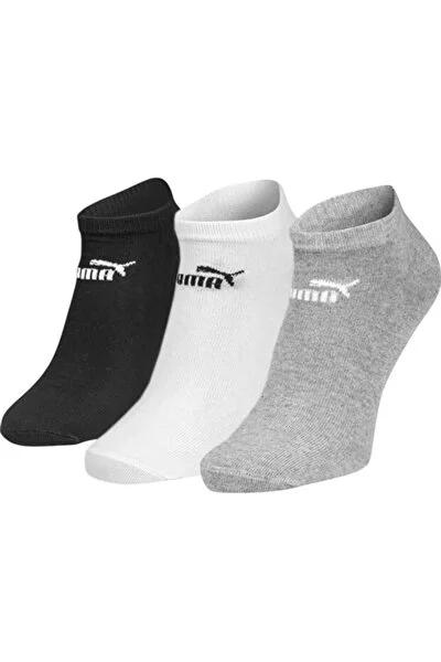Puma 947109 Elements 3 Pack 3 Parça-Adet Unisex Çorap
