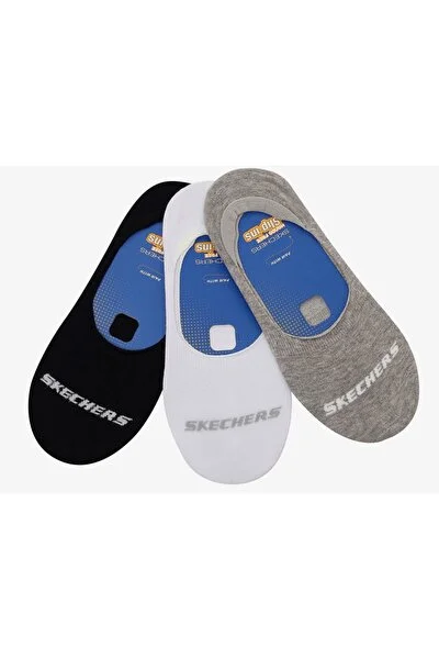 Skechers S2520313 U Liner No Show 3 Pack 3 Parça-Adet Unisex Çorap