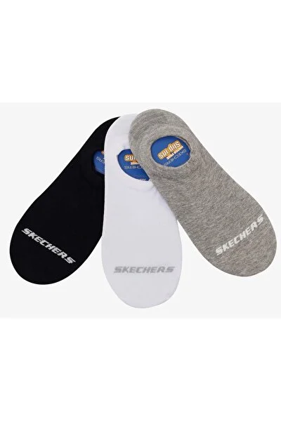 Skechers S2520314 U No Show 3 Pack 3 Parça-Adet Unisex Çorap
