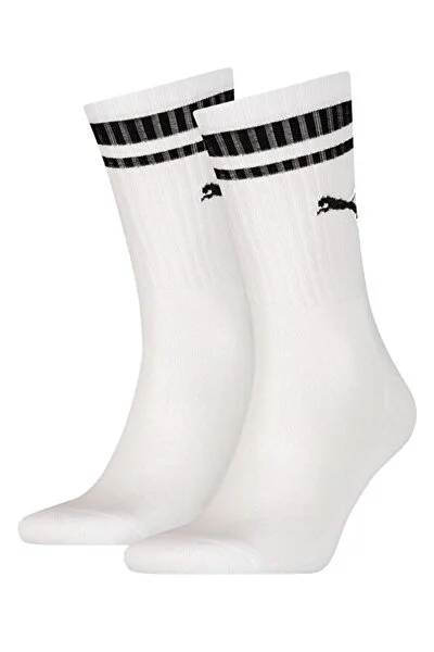 Puma 907944 Crew Heritage 2 Pack 2 Parça-Adet Unisex Çorap
