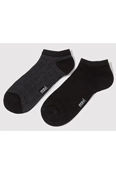 Mavi M090985-902 2li Topuk Çorap Unisex Çorap