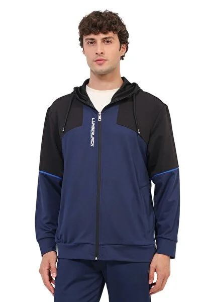 Lumberjack ML RUNE 18ITL1305 Lacivert Erkek Eşofman Üstü