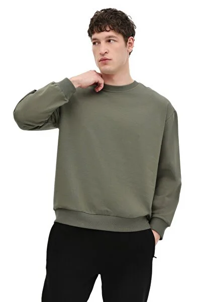 Kinetix MB 16SN90 6FX Haki Erkek Sweatshirt