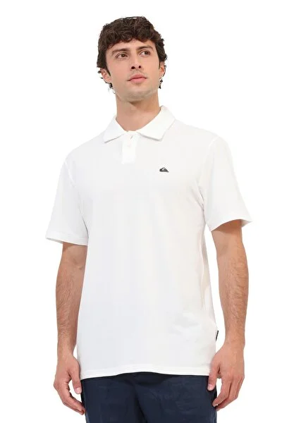Quiksilver Kısa Kol T-Shirt Erkek Snow White MW PIQUE POLO