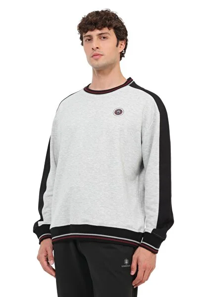 Lumberjack Sweatshirt Erkek A GRI MEL ML NALA 16BLO-05