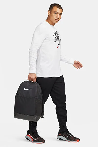 Nike NK BRSLA M BKPK - 9.5 (24 Siyah Erkek Sırt Çantası
