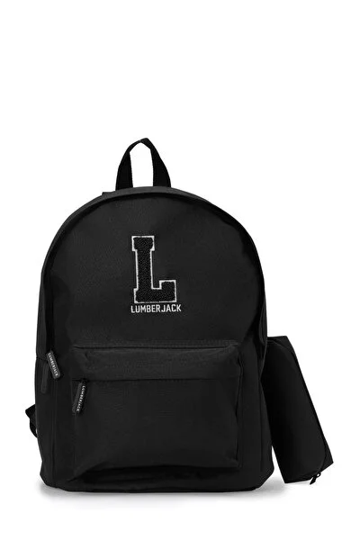 Lumberjack Sırt Çantası Unisex Siyah OXFORD LJK BPCK