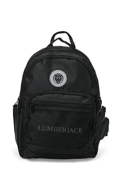 Lumberjack Sırt Çantası Unisex Siyah IMTEX MULTIPCKET SRT