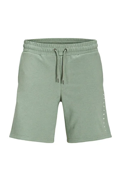 Jack & Jones JPSTGORDON STAR JJ SWEAT Yeşil Erkek Şort