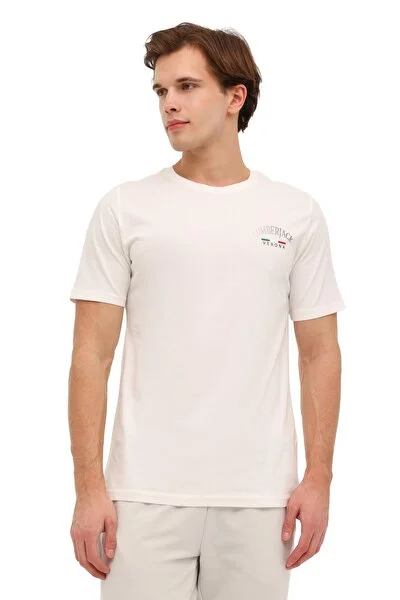 Lumberjack ML EZIO 11ITL1088 6FX BEYAZ Erkek Kısa Kol T-Shirt