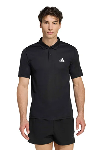 adidas Polo Yaka Kısa Kol T-Shirt Erkek Siyah WE BAS POLO BLACK