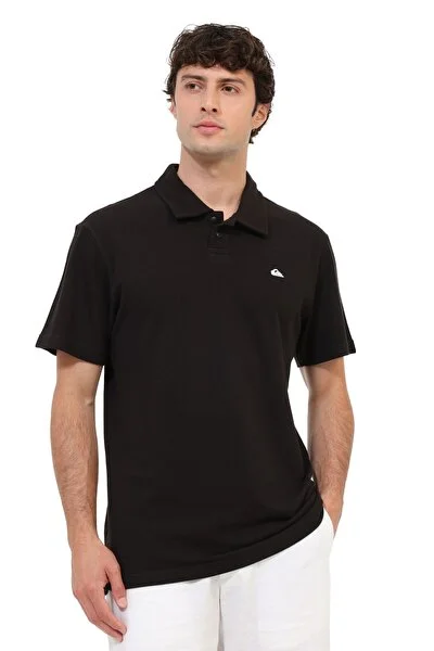 Quiksilver Kısa Kol T-Shirt Erkek Siyah MW PIQUE POLO