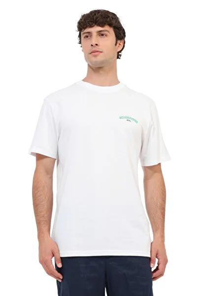 Quiksilver Kısa Kol T-Shirt Erkek Snow White TAP IN SS