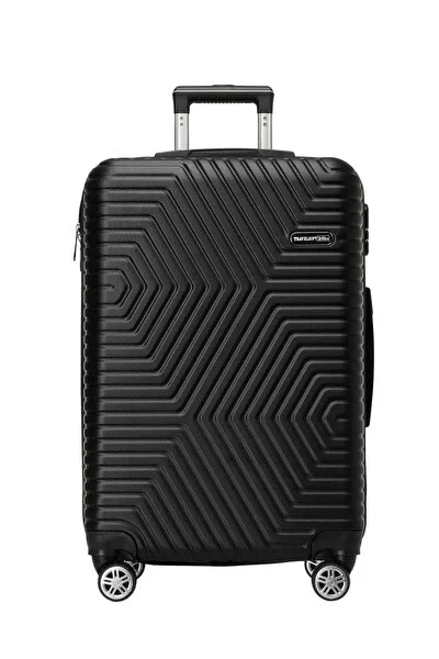 Travel Soft SANDERUM -B 5PR Siyah Unisex Büyük Boy Valiz
