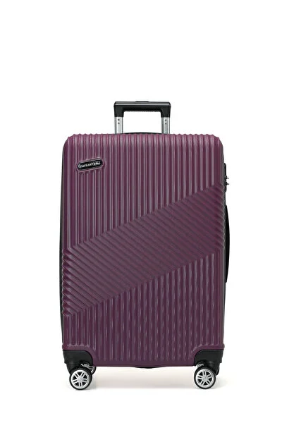 Travel Soft SANDERUM -O 6FX Mor Unisex Orta Boy Valiz