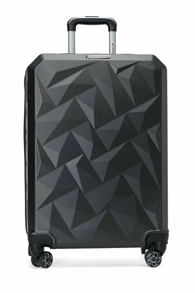 Lumberjack HEXAGON -B ABS 6FX Antrasit Unisex Büyük Boy Valiz