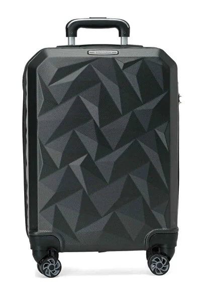 Lumberjack HEXAGON -K ABS 6FX Antrasit Unisex Küçük Boy Valiz