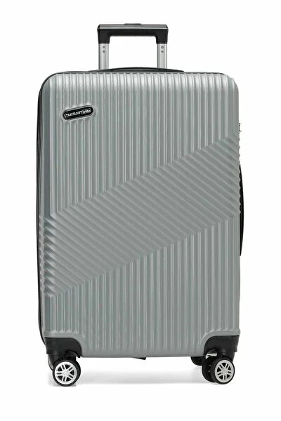 Travel Soft SANDERUM -B 6FX Gri Unisex Büyük Boy Valiz