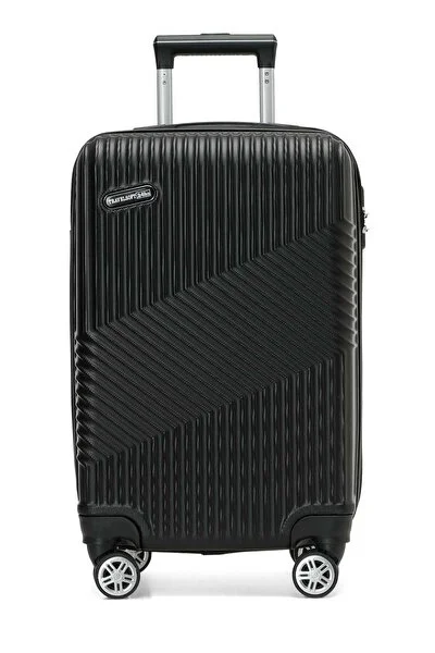 Travel Soft SANDERUM -K 6FX Siyah Unisex Küçük Boy Valiz