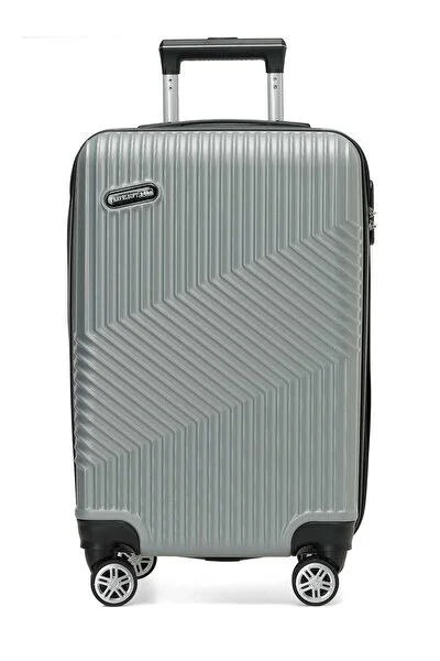 Travel Soft SANDERUM -K 6FX Gri Unisex Küçük Boy Valiz