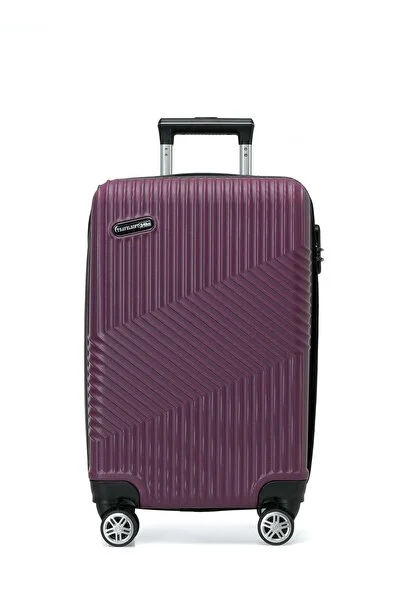 Travel Soft SANDERUM -K 6FX Mor Unisex Küçük Boy Valiz