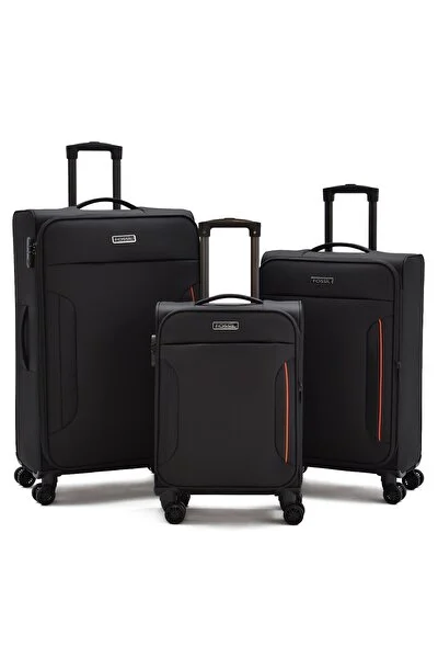 Fossil Ultra Light 3 lü Valiz Seti – 360° 8 Tekerlekli, Hafif & Geniş İç Hacim
